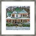 Christmas House Framed Print