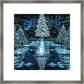 Christmas Icy Magic Framed Print