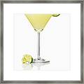 Citrus Martini Framed Print