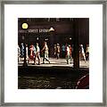 City - Chicago Il - Five O'clock Crowd 1941 Framed Print