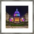 City Hall Colors Framed Print