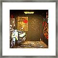 City Lane Framed Print