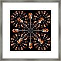 Classic Guitars Abstract 8 Framed Print