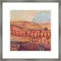 Cliff Dwellings Framed Print