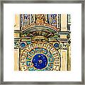 Clock Tower, Saint Mark Square, Venice Framed Print