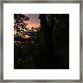 Close To Sunset Framed Print