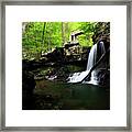 Cloudland Canyon Bridge Framed Print