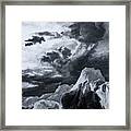 Clouds Above Capitol Reef Framed Print