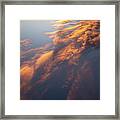 Clouds At Sunset Framed Print