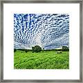 Clouds For Days Framed Print