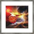 Clouds In Space 1 Framed Print