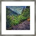 Clouds Over The Smokies Framed Print