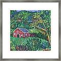 Clover Hollow In Giles County Framed Print