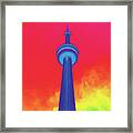 Cn Tower Framed Print