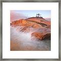 Coastal Mist Framed Print