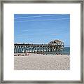 Cocoa Beach Pier Framed Print