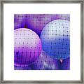 Colorful Balloons Photograph - Blue Balloons Framed Print