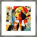 Colorful Collage No.1 Framed Print