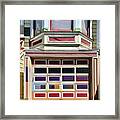 Colorful Garage Framed Print