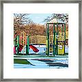 Colorful Playground Framed Print