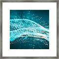 Colorful Wave Framed Print