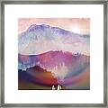 Colors Of Calm Framed Print