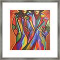 Colors Of Thewest Framed Print