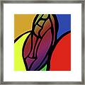 Colourful Cocoon Framed Print