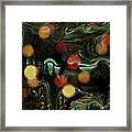 Colourful Decorations For Christmas Framed Print