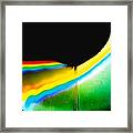 Come-sit In My Rainbow Framed Print