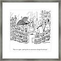 Commission Changed His Attitude Framed Print