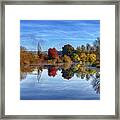 Commonwealth Pond Framed Print