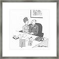 Company Policy Is Company Policy Framed Print