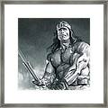 Conan The Barbarian Framed Print