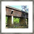 Concord Road Covered Bridge - Georgia Framed Print