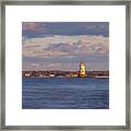 Conimicut Lighthouse Framed Print