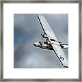 Consolidated Pby Catalina Turning In Flight Framed Print