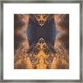 Convergence Of Air And Light Framed Print