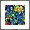 Coral Reef  - Abstract Framed Print