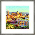 Cordoba Mosque Cathedral Mezquita Framed Print