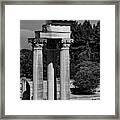 Corinthian Temple Columns At Glanum Roman Ruins Two 2 Framed Print