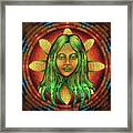 Corn Maiden Framed Print