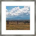 Corral Framed Print