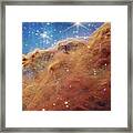 Cosmic Cliff Right Panel Framed Print