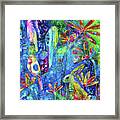 Cosmic Garden Framed Print