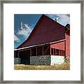 Country Barn In North Carolina Framed Print