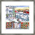 Country Christmas Framed Print