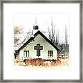 Country Church Framed Print