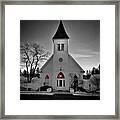 Country Church Framed Print