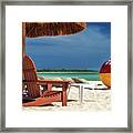 Cozumel Dream Beach At Punta Sur Mexico Framed Print
